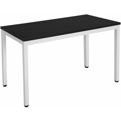 Kancelářský stůl Dolly, 120 cm, bílá / černá