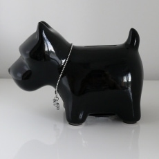 Kasička keramická Doggy, 16 cm - 1