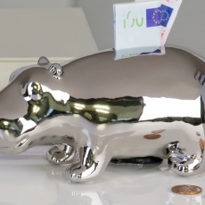 Kasička keramická Hippo, 19 cm - 1