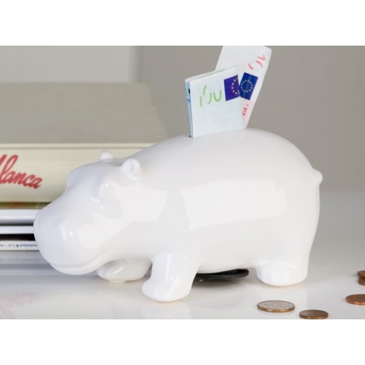 Kasička keramická Hippo, 19 cm - 1