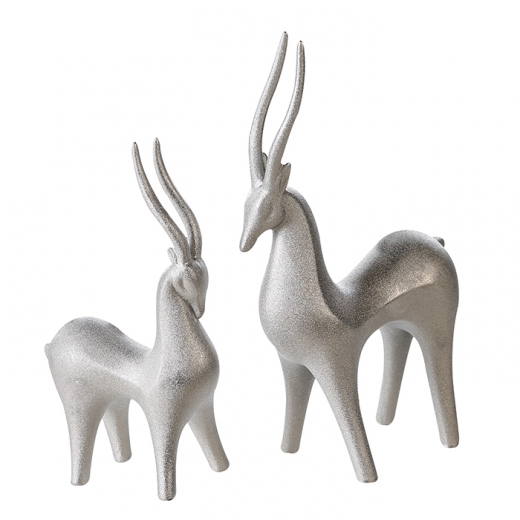 Keramická dekorácia antilopa Luna, 26 cm - 1