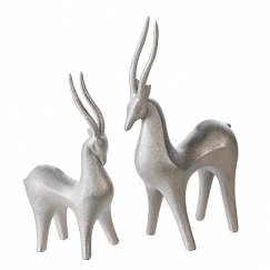 Keramická dekorácia antilopa Luna, 26 cm