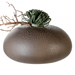 Keramická váza Urban, 35 cm, hnedá