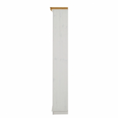 Knihovna Anat, 219 cm, bílá / borovice - 4