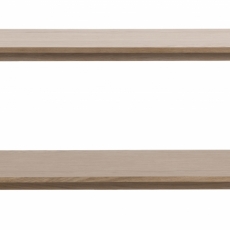Knihovna Asbaek II., 150 cm, bílá - 2