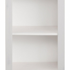 Knihovna Brix, 135 cm, bílá - 2