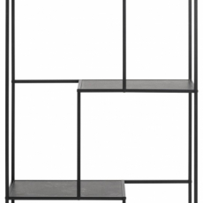 Knihovna Infinity, 170 cm, černá - 2