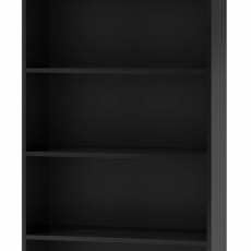 Knihovna Roho, 182 cm, černá - 3