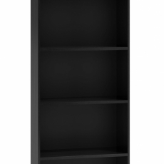 Knižnica Loka I, 182 cm, čierna - 1