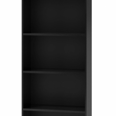 Knižnica Loka I, 182 cm, čierna - 3