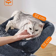 Kočičí strom Elke, 68 cm, šedá - 6