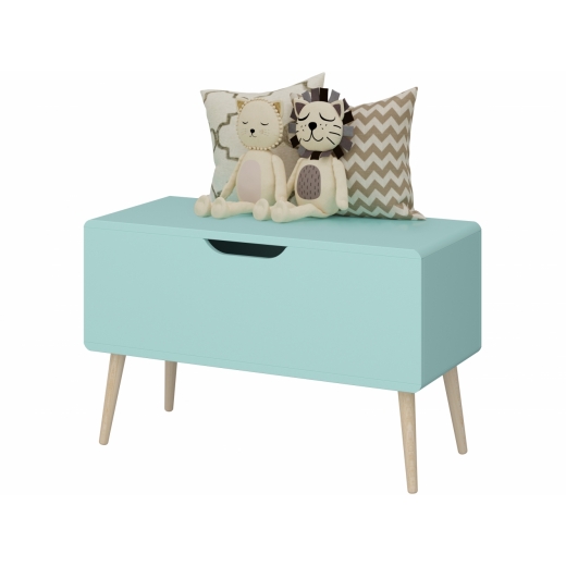 Komoda Adel, 80 cm, tyrkysová - 1