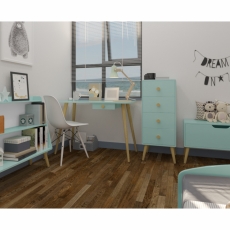 Komoda Adel, 80 cm, tyrkysová - 5
