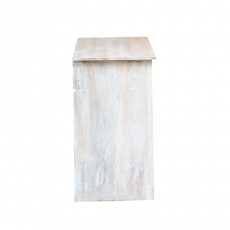 Komoda Berga, 105 cm, bílá / šedá - 3