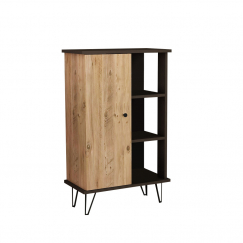 Komoda Beta, 80 cm, ořech