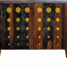 Komoda Dalen, 177 cm, tmavě hnědá - 2