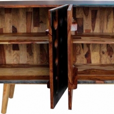 Komoda Dalen, 177 cm, tmavě hnědá - 4