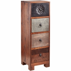 Komoda Gide II., 85 cm, hnedá - 1
