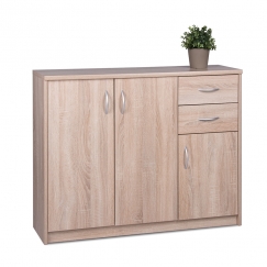 Komoda Haven, 85x109 cm, Sonoma dub