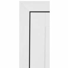 Komoda Janis, 80 cm, bílá - 5