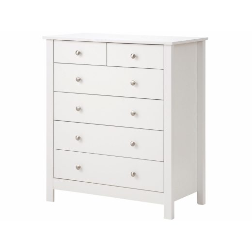 Komoda July, 92 cm, bílá - 1