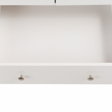 Komoda July, 92 cm, bílá - 9