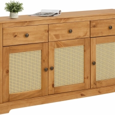 Komoda Kiria, 145 cm, borovice - 4