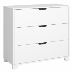 Komoda Levon, 90 cm, biela