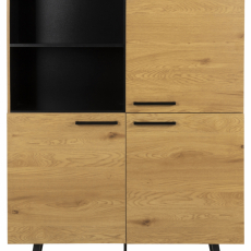 Komoda Mallow, 158 cm, dub - 4