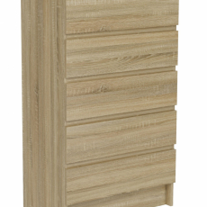 Komoda Malwa I, 120 cm, dub sonoma - 1