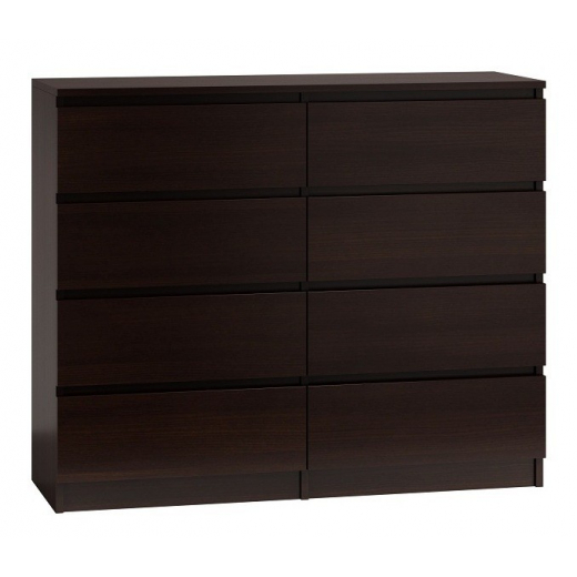 Komoda Malwa II, 120 cm, tmavo hnedá - 1