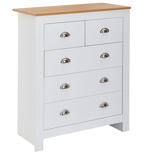 Komoda Miranda II, 95 cm, biela - 1