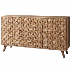 Komoda Muza, 140 cm, masív agát - 1