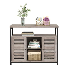 Komoda Nisa, 100 cm, hnědá - 4