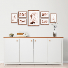 Komoda Noble, 175 cm, bílá - 2