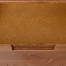 Komoda Ohaia, 128 cm, hnědá - 2