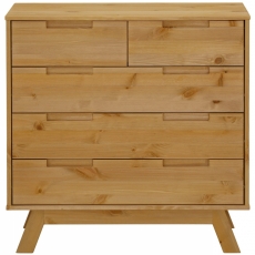 Komoda Ohaia, 80 cm, borovica - 3