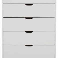 Komoda Peige, 113 cm, biela - 2