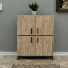 Komoda Retro, 107 cm, borovica - 3