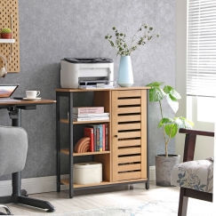 Komoda Roxa, 81 cm, sv.hnědá