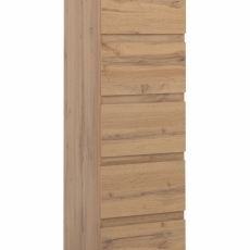 Komoda s 5 zásuvkami Picture, 130 cm, medový dub - 1