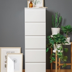 Komoda s 5 zásuvkami Picture, 130 cm - 2