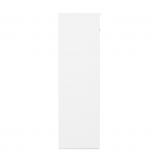 Komoda s dvoukřídlými dveřmi Haven, 111 cm, bílá - 5