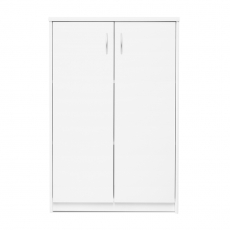 Komoda s dvoukřídlými dveřmi Haven, 111 cm, bílá - 3