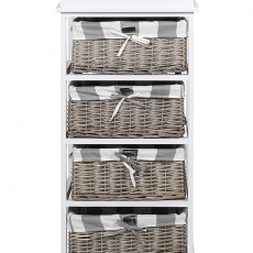 Komoda s prútenými košíkmi Capian, 105 cm  - 1