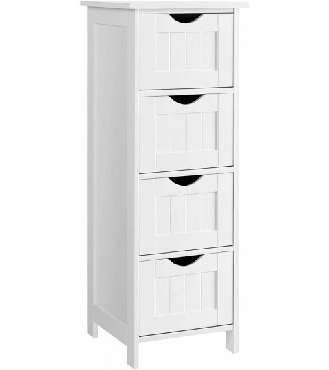 Komoda Sally, 82 cm, biela