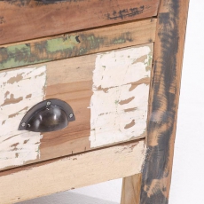 Komoda teaková s 16 zásuvkami Larisa, 154 cm - 6