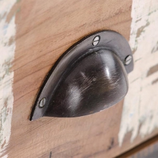 Komoda teaková so 16 zásuvkami Larisa, 154 cm - 5