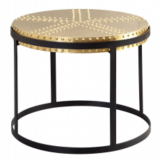 Konfereční stolek Alien, 58 cm, zlatá - 1