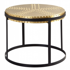 Konfereční stolek Alien, 58 cm, zlatá